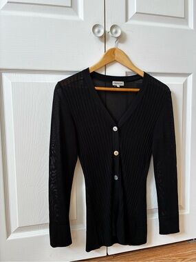 90s Sheer cardigan